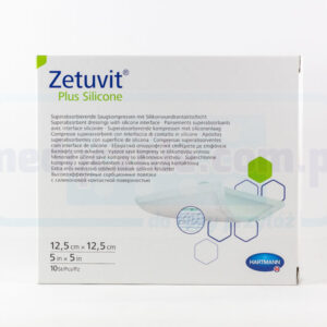 Zetuvit Plus Silikon 12,5*12,5cm 1Stk.